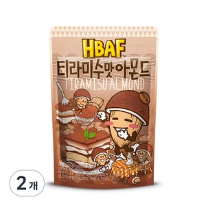 바프 티라미수맛 아몬드, 120g, 2개