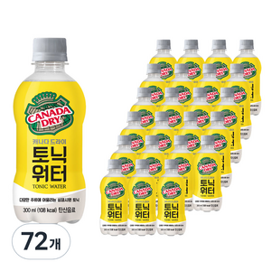 캐나다드라이 토닉워터, 300ml, 72개