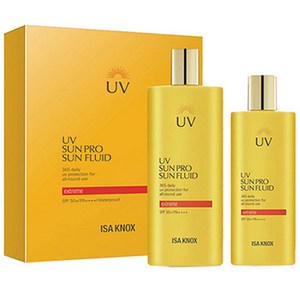 이자녹스 UV 선 프로 365 익스트림 선 플루이드 SPF50+ PA++++ 100ml + 70ml, 170ml, 1세트