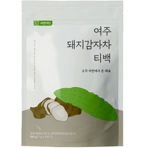 자연지인 여주돼지감자차 티백, 1g, 100개입, 1개