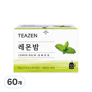 티젠 레몬밤 허브차, 1.2g, 20개입, 3개