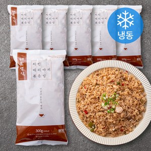 쉐프엄지 치킨데리야끼 볶음밥 (냉동), 300g, 6팩