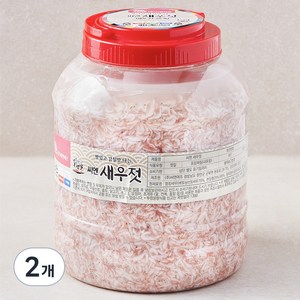 오늘의젓갈 씨엔 새우젓, 5kg, 2개