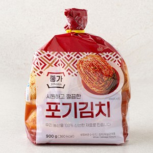 종가 포기김치, 900g, 1개