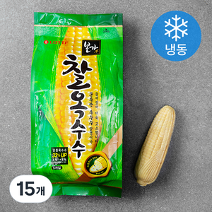 롯데웰푸드 찰옥수수 (냉동), 140ml, 15개