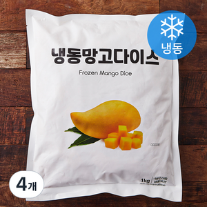 이안 망고다이스 (냉동), 1kg, 4개