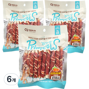 프리미요 강아지 스틱껌 24p, 소고기, 240g, 6개