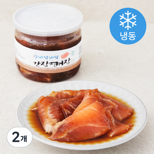 바담바담 간장연어장 (냉동), 200g, 2개