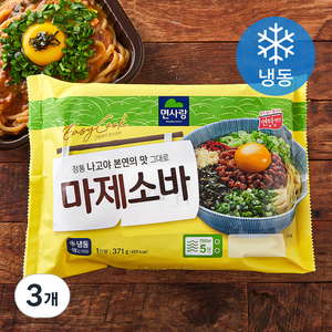 면사랑 마제소바 1인분 (냉동), 371g, 3개