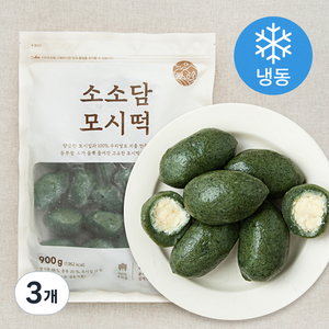 소소담 모시떡 (냉동), 900g, 3개