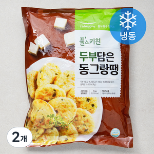 풀무원 풀스키친 두부담은 동그랑땡 (냉동), 1kg, 2개