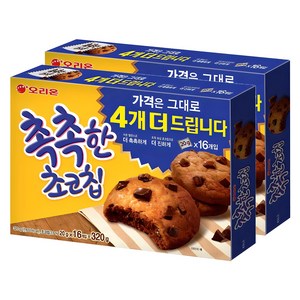 오리온 촉촉한 초코칩, 320g, 2개