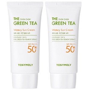 토니모리 더 촉촉 그린티 수분 선크림 SPF50+ PA+++, 50ml, 2개