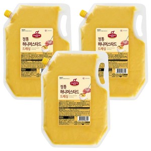 쉐프원 정통 허니머스타드 드레싱, 3개, 2kg