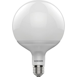 코콤 LED 볼램프 10W 95x145mm, 주광색, 1개