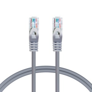 AVIVE 고급형 UTP 2m CAT6 랜선 케이블, GREY, 1개