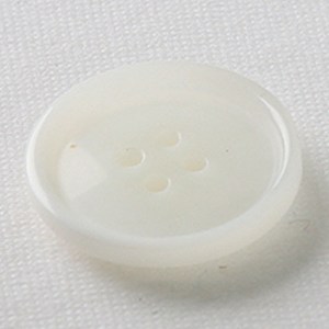 HR빅버튼 마니 단추 25mm, 화이트, 4개