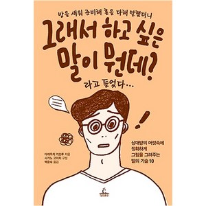 밤을 새워 준비해 혼을 다해 말했더니 그래서 하고 싶은 말이 뭔데? 라고 들었다:상대방의 머릿속에 정확하게 그림을 그려주는 말의 기술 10, 청림출판, 다케우치 가오루 저/사가노 고이치 구성/백운숙 역