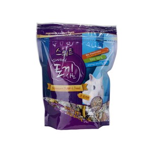 스위트 성인토끼 사료, 750g, 1개