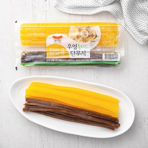 일가집 김밥용 우엉 80g + 단무지 170g, 250g, 1세트