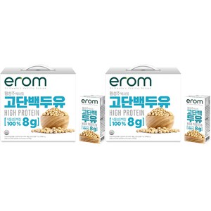 이롬 황성주 박사의 고단백 두유, 190ml, 80개