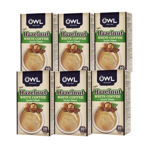 OWL 헤이즐넛 커피믹스, 20g, 10개입, 6개