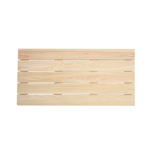 숲속애 프리미엄 편백 나무 원목발판 특대형 100 x 50 x 0.35 cm, 혼합 색상, 1개