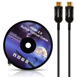 넥스트유 HDMI 2.0v ACO 하이브리드 광케이블 NEXT-2020HAOC 20m, 혼합색상, 1개