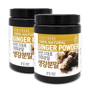 퓨어영 생강분말, 300g, 2개