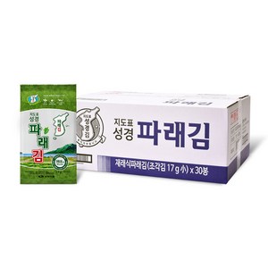 지도표성경 파래식탁김, 17g, 30개