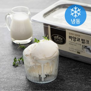 일레디 젤라또 비앙코 밀크 아이스밀크 (냉동), 2kg, 1개