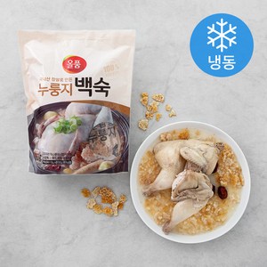 올품 누룽지 백숙 (냉동), 750g, 1개