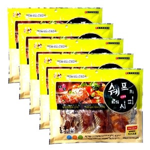 쉐프의레시피 강아지 간식, 치킨혼합, 300g, 5개