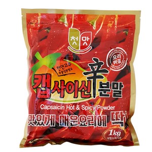 첫맛 캡사이신 분말, 1개, 1kg