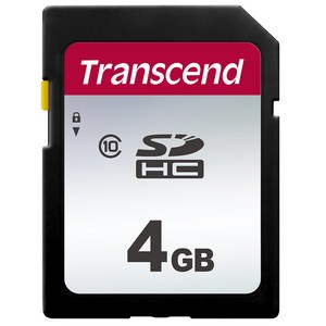 트랜센드 300S SD카드, 4GB, 1개