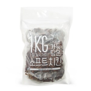 슈퍼츄 일 킬로그램 가득담은 소프트 져키 1kg, 닭고기, 1개