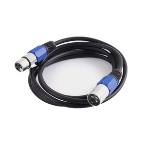 컴스 XLR 케이블 연장, 2개, 2m