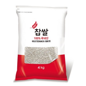 햇사래 찹쌀, 4kg, 1개