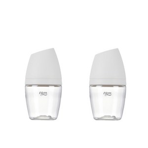 티지엠 트라이탄 젖병 160ml 2p, 퓨어화이트, 2개