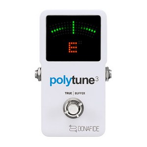 티씨일렉트로닉 6줄 동시 튜닝 PolyTune 3 페달튜너 버퍼, 혼합색상, 1개