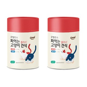 굿밸런스 짜먹는 고양이 간식 플러스, 혼합맛(참치/연어), 12g, 2세트