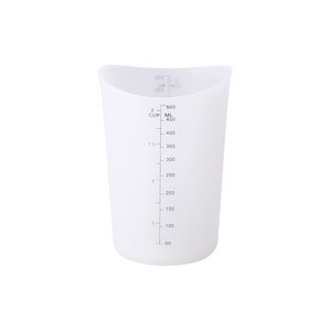 네오플램 실리콘 계량컵, 500ml, 1개