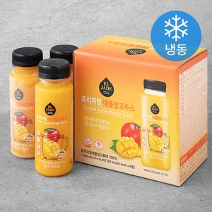 엘제이드 프리미엄 애플망고 주스 (냉동), 180ml, 6개