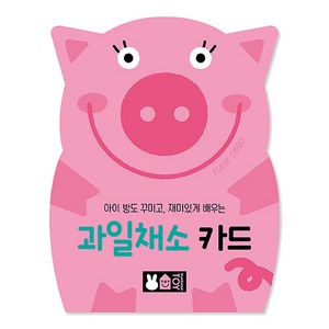 TOY 플래시 과일 채소 카드, 블루래빗