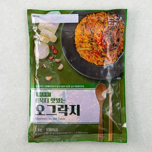 반찬단지 오그락지, 1kg, 1개