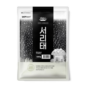 더담은 서리태, 500g, 1개