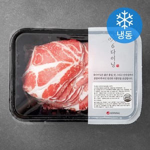 6다이닝 이베리코 목살 바로구이 (냉동), 500g, 1개