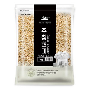 더담은 추청 아끼바레 현미, 1kg, 1개