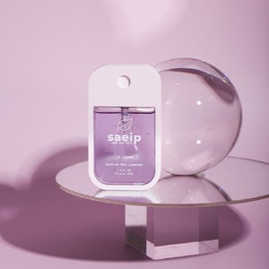 saeip 휴대용 손소독제 스프레이 선물용 라벤더, 40ml, 1개