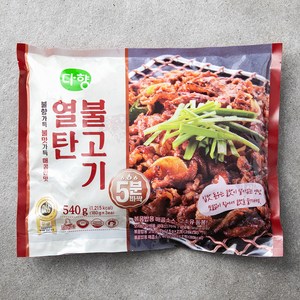 다향오리 불향가득 열탄불고기 매콤한맛, 540g, 1개